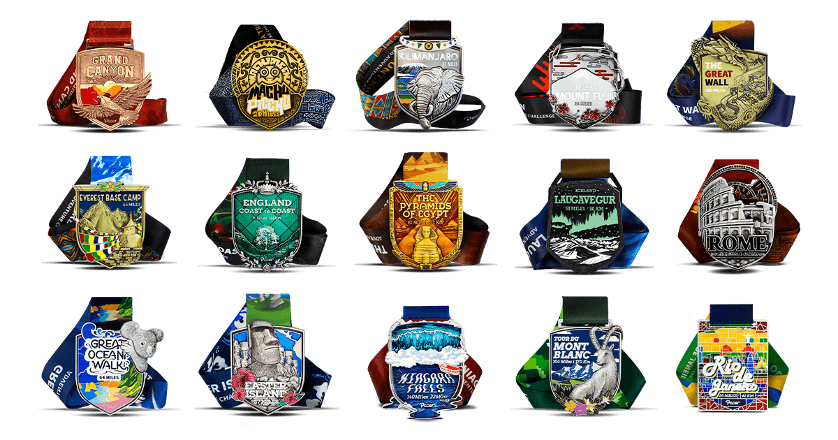 Pacer virtual adventure challenges sale