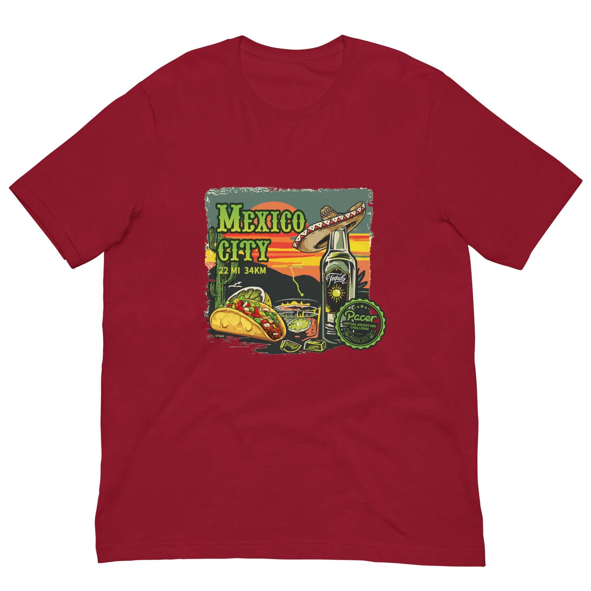 Mexico City Virtual Challenge Unisex t-shirt