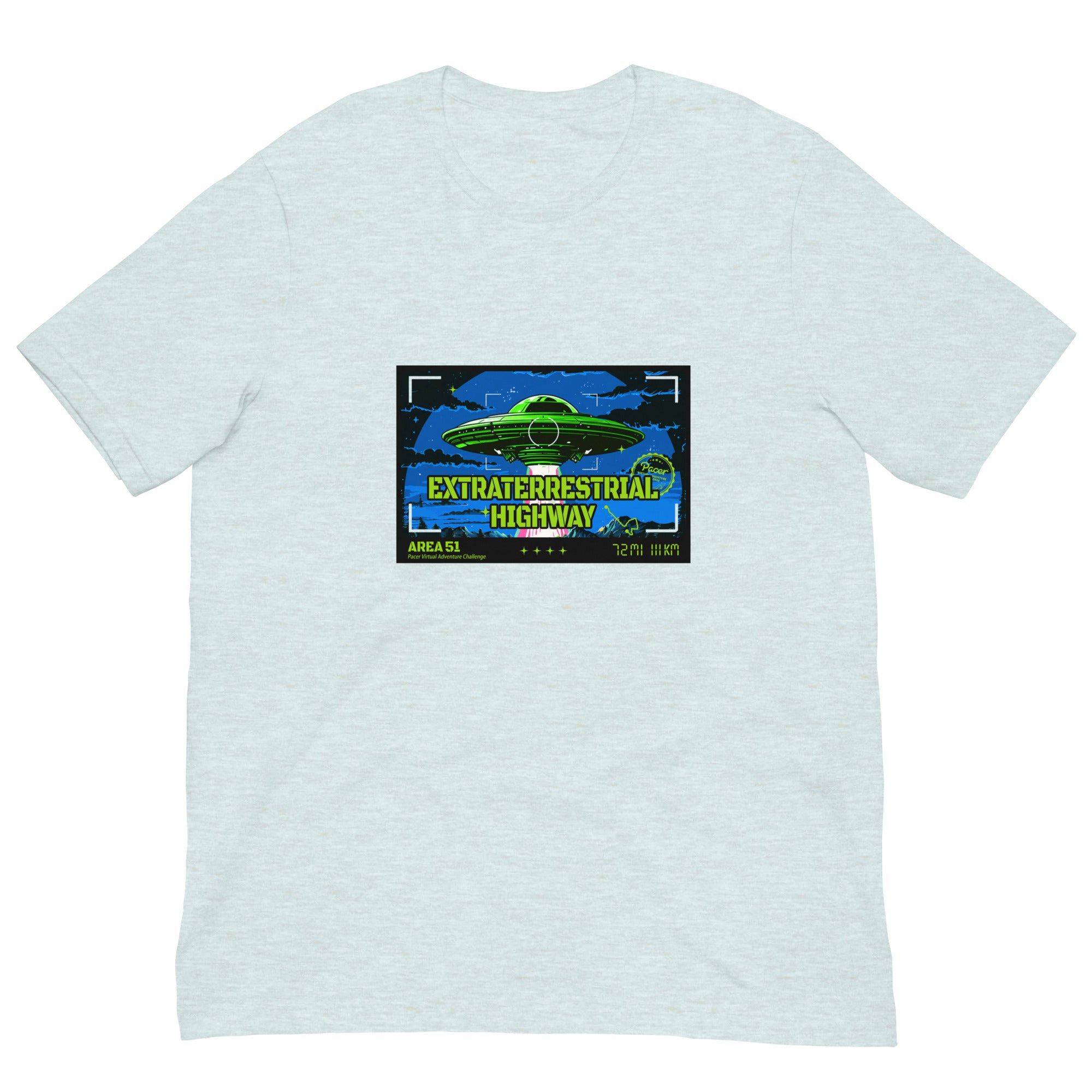 Extraterrestrial Highway Virtual Challenge Unisex t-shirt