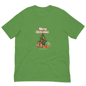 Merry Christmas Tree Virtual Races Unisex t-shirt