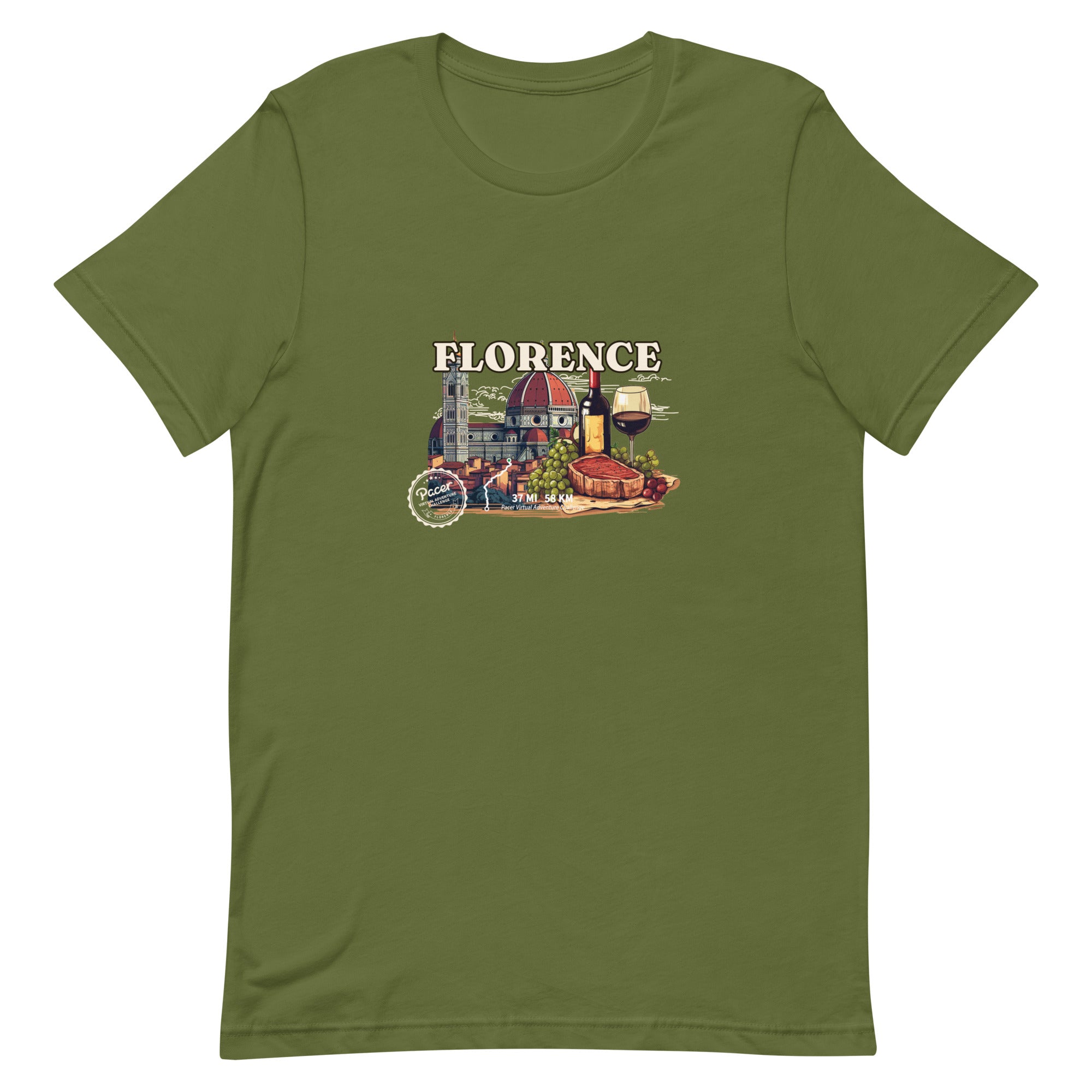 Florence Adventure Challenge Unisex t-shirt