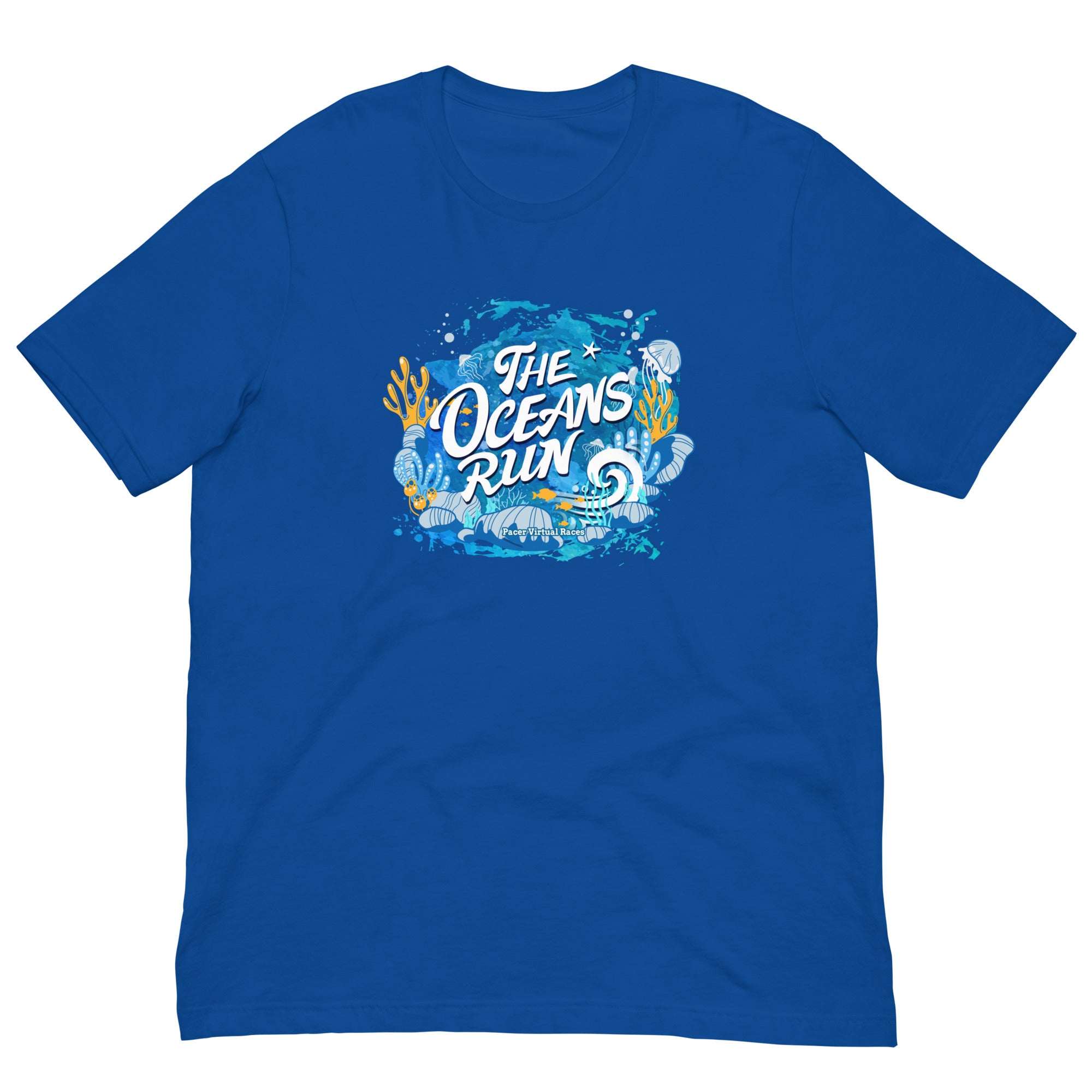 The Oceans Run Unisex t-shirt