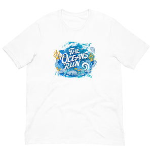 The Oceans Run Unisex t-shirt