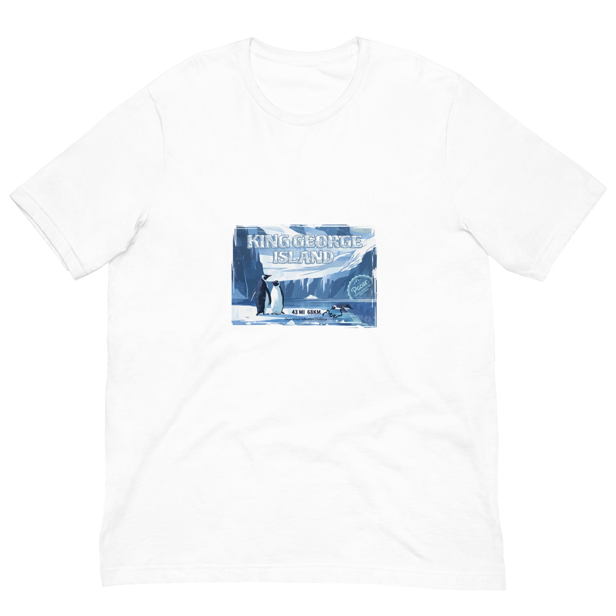 King George Island Virtual Challenge Unisex t-shirt