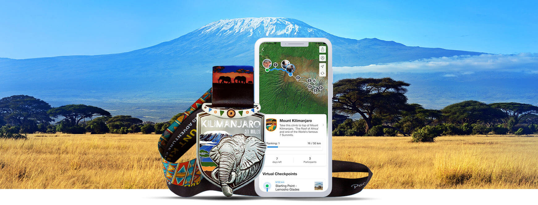 Mount Kilimanjaro Virtual Challenge
