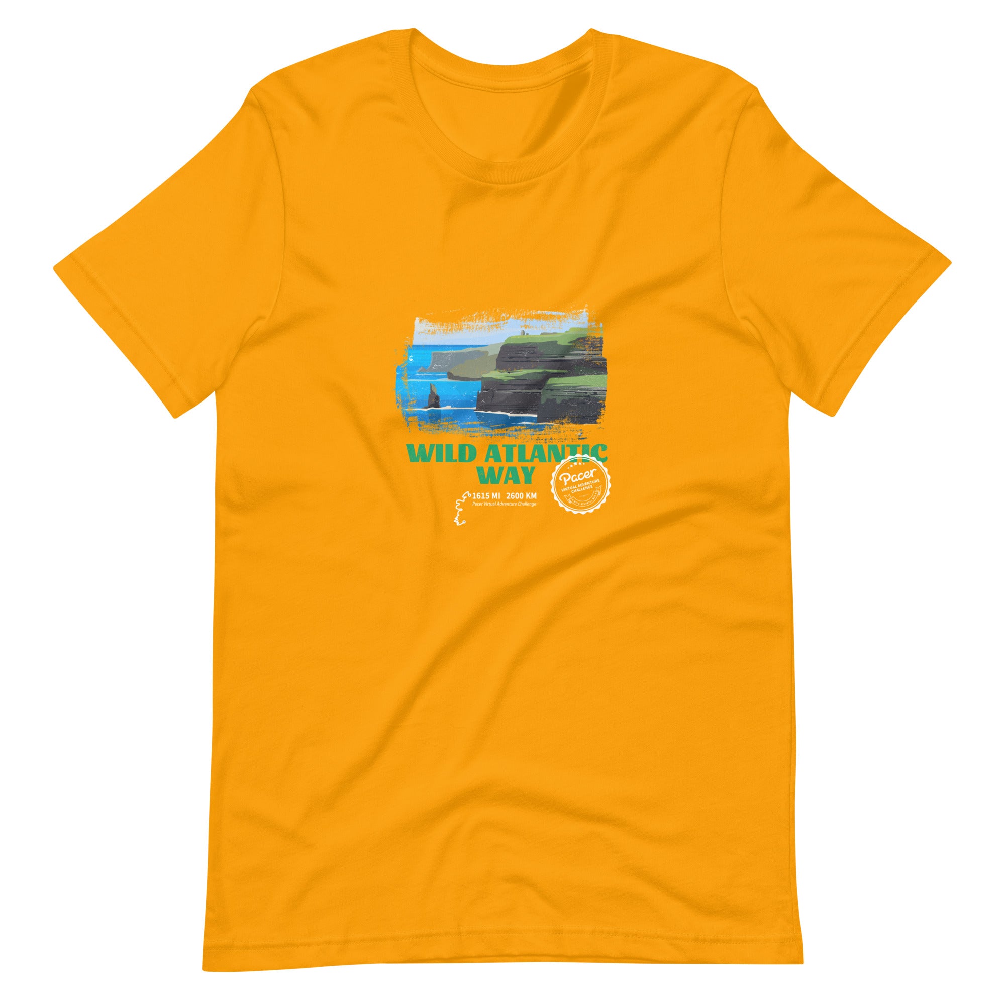 Wild Atlantic Way Virtual Challenge Unisex t-shirt