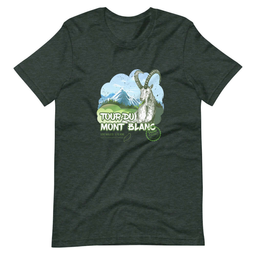 Tour du Mont Blanc Unisex T-Shirt
