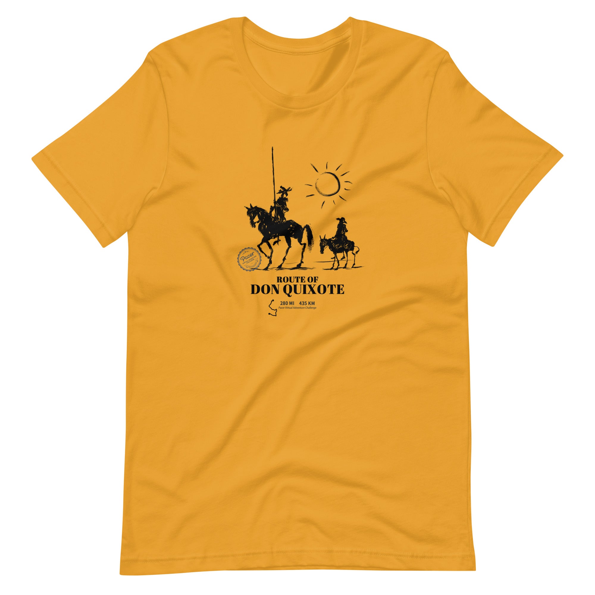 Route of Don Quixote Virtual Challenge Unisex t-shirt
